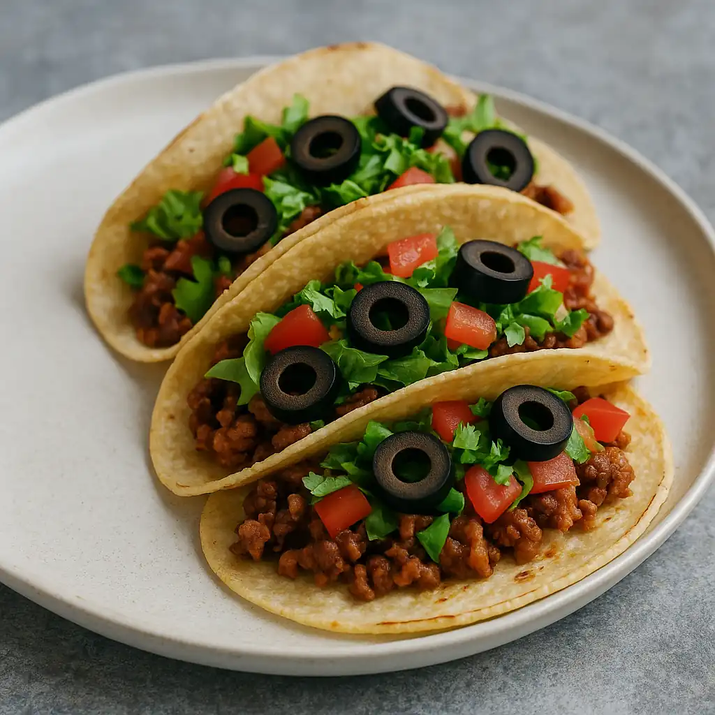 Black Olives on Tacos