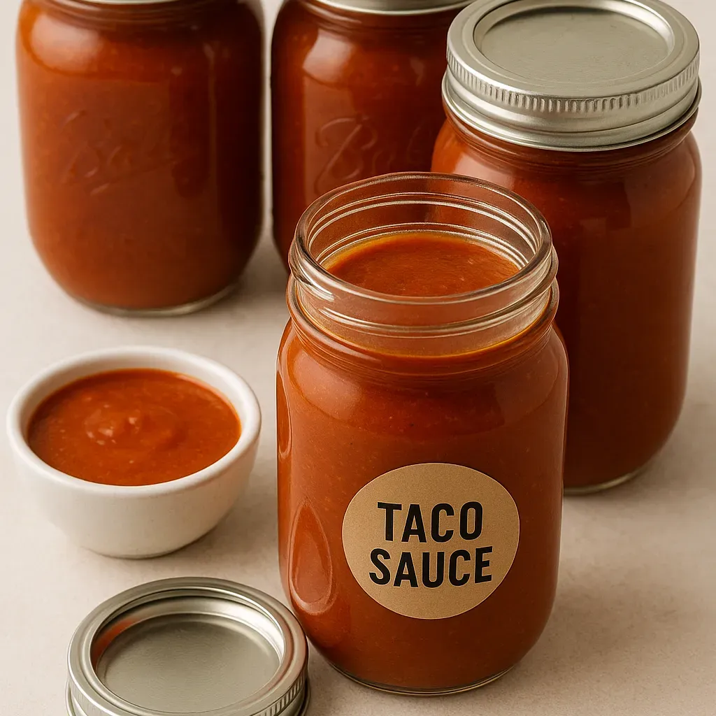 Canning Taco Sauce Recipe