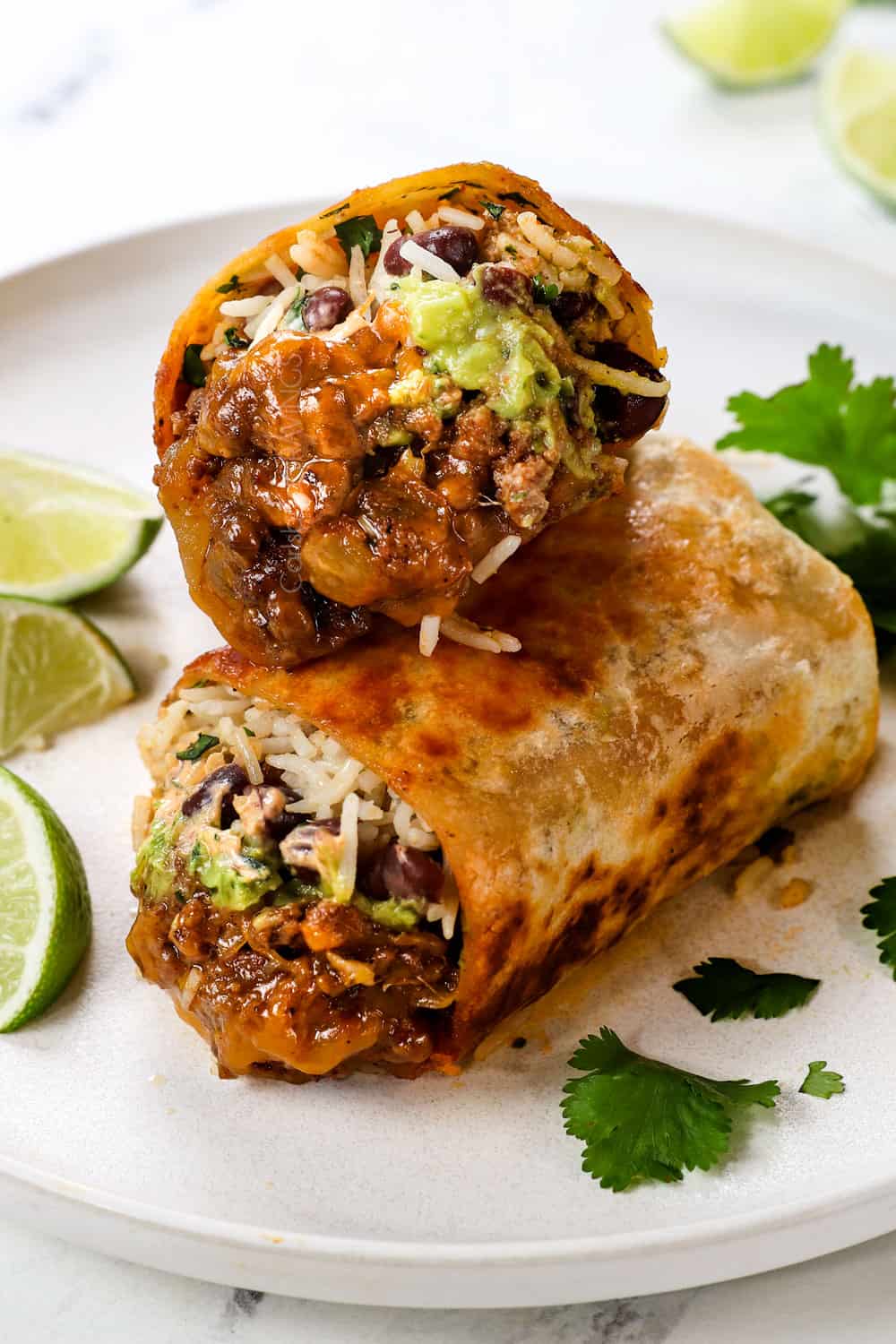 Burritos with meet