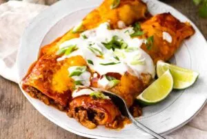 Enchilada de Carne Catering