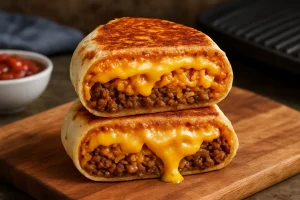 How to Make a Grilled Burrito