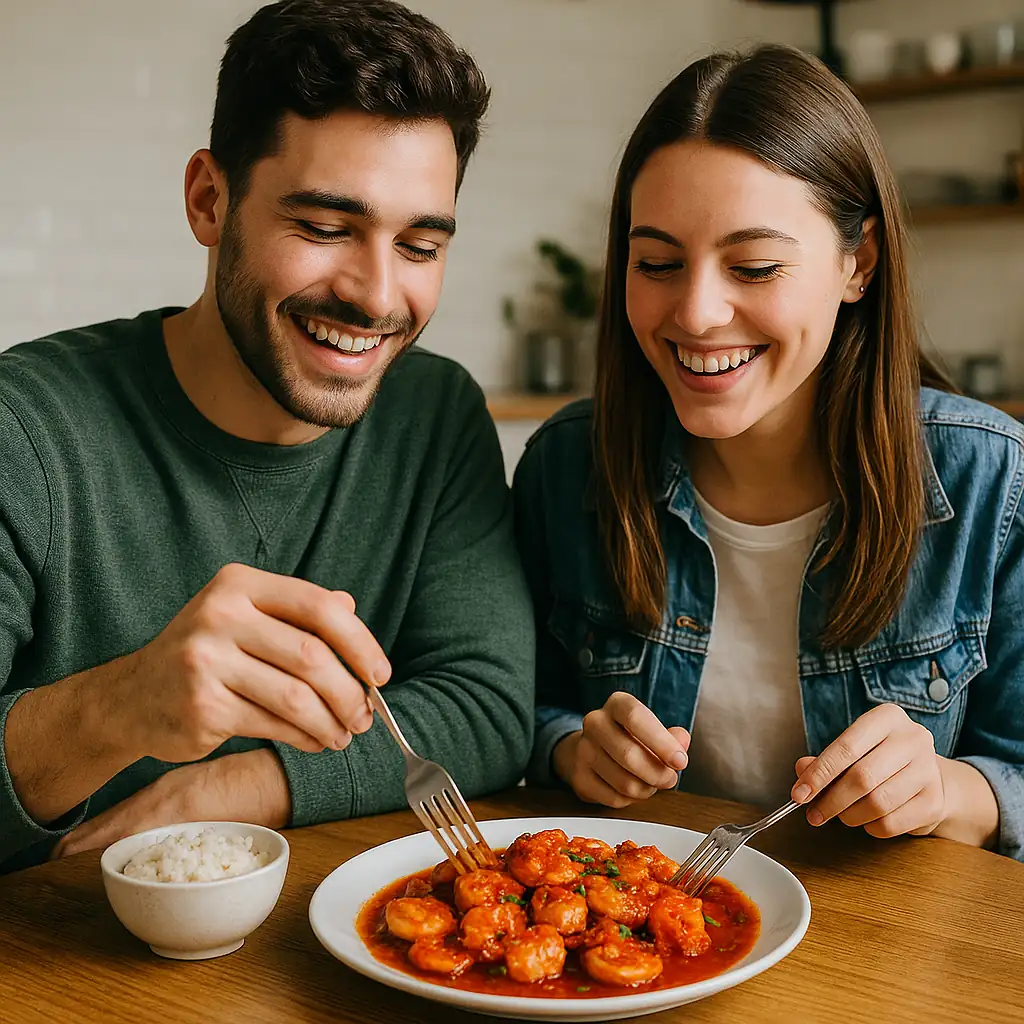 Shrimp a la diabla recipe