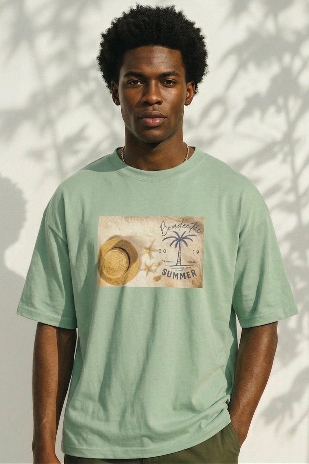 Bradenton Summer Vibes MintDrip Oversized T‑Shirt
