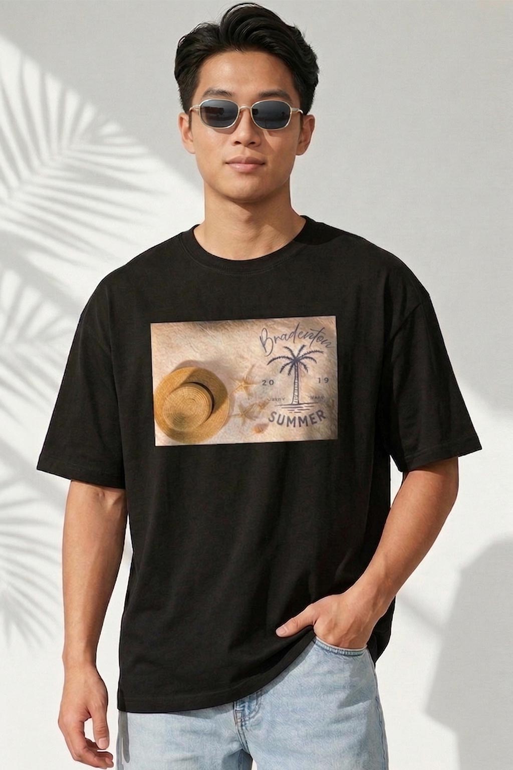 Bradenton Summer Vibes MintDrip Oversized T‑Shirt - Image 5