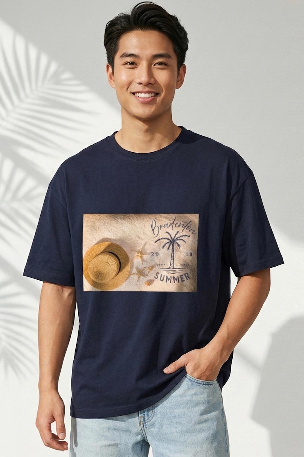Bradenton Summer Vibes MintDrip Oversized T‑Shirt - Image 4