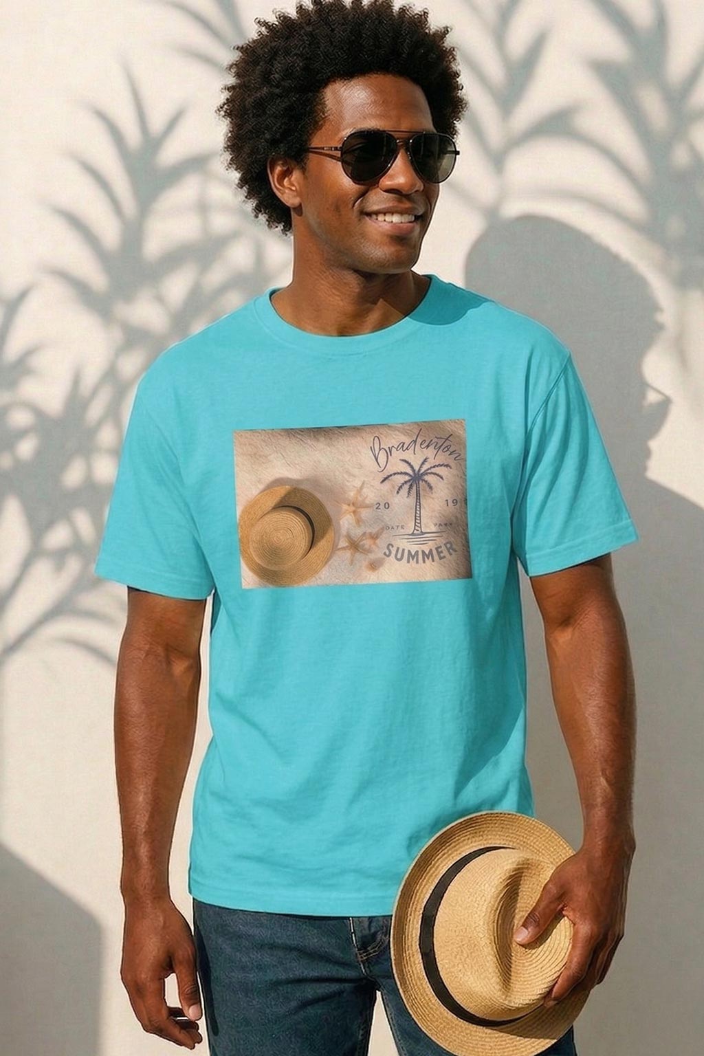 Bradenton Summer Vibes MintDrip Oversized T‑Shirt - Image 3