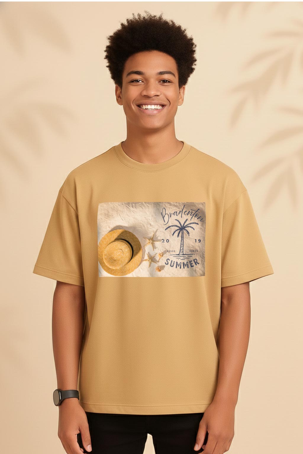 Bradenton Summer Vibes MintDrip Oversized T‑Shirt - Image 2