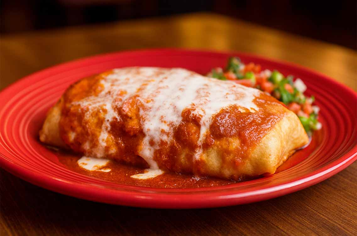 Burrito Panzon at Avocados Cocina Mexicana Bradenton